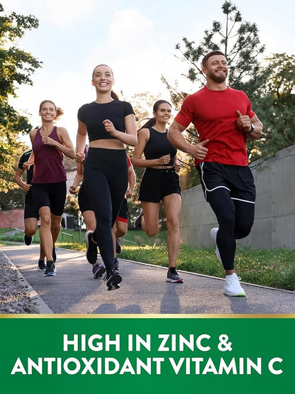 Nature's Truth Zinc 50mg Supplement | with Vitamin C | 200 Liquid Softgels | Non-GMO & Gluten Free
