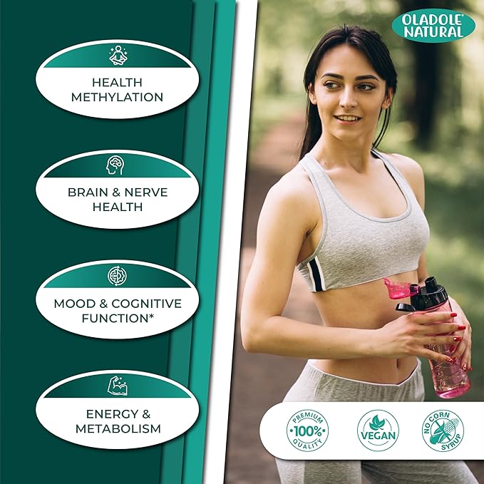 Vitamin B-12 (1000mcg) - 100 Lozenges Black Cherry Flavour | Formulated with Folic Acid | Energy Boost, Red Blood Cell Formation, Nervous System Support & Immune Health | Non-GMO