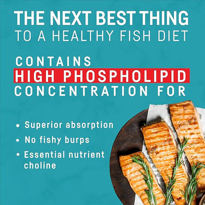 Kori Krill Oil Omega-3 400mg, 270 Mini Softgels | Multi-Benefit Omega-3 Supplement | Superior Absorption vs Fish Oil, Easy to Swallow (Pack of 3)