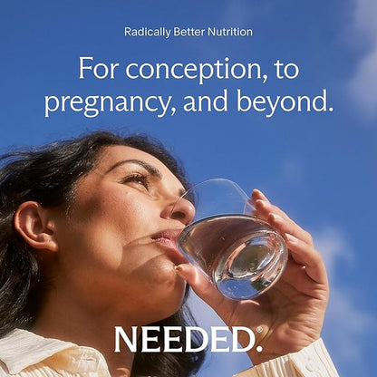 Needed. Expertly-Formulated & Tested Prebiotic & Probiotic for Prenatal, Pregnancy, Breastfeeding, & Postpartum | Balance Mood, Boost Immunity, Healthy Microbiome for Mother & Baby | 60 Capsules