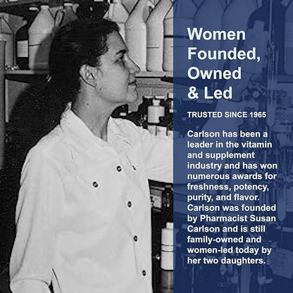 Carlson - The Very Finest Fish Oil, 700 mg Omega-3s, Norwegian Fish Oil Supplement, Wild Caught Omega 3 Fish Oil, Sustainably Sourced Fish Oil Capsules, Omega 3 Supplement, Lemon, 240 Softgels