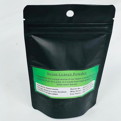 Neem Leaves Powder - 2oz - From Sri Lanka