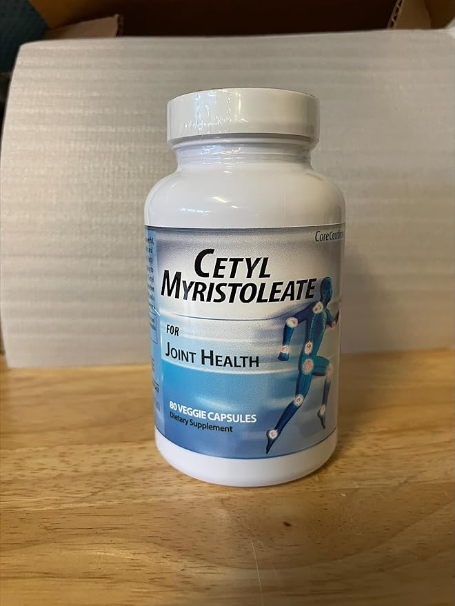 Cetyl Myristoleate - Omega 5 Fatty Acid - Ultra Support for Relief from Joint Discomfort and Stiffness - Also Includes Glucosamine, MSM & Hyaluronic Acid - 80 Capsules