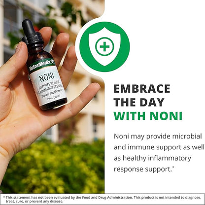 NutraMedix Noni Drops - Noni Fruit Extract for Immune Support & Promoting Healthy Antioxidant Activity & Overall Wellness (1oz)