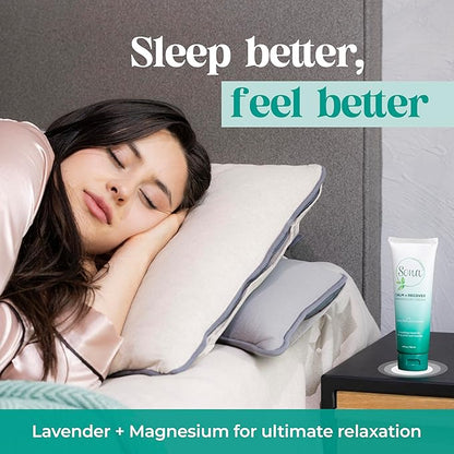 Magnesium Cream with Arnica, MSM, Menthol, and Lavender – Topical Magnesium Lotion for Sleep Support and Leg Cramps, Apply to Back, Legs, Feet and Neck – 4 oz