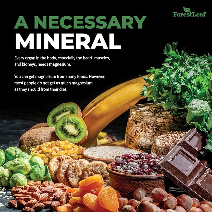 Pure Magnesium Glycinate 400mg Serving - High Absorption Magnesium Glycinate - Mag Bisglycinate for Stress, Bones, Muscles, Nerves, Relaxation & Heart Healt - 90 Capsules