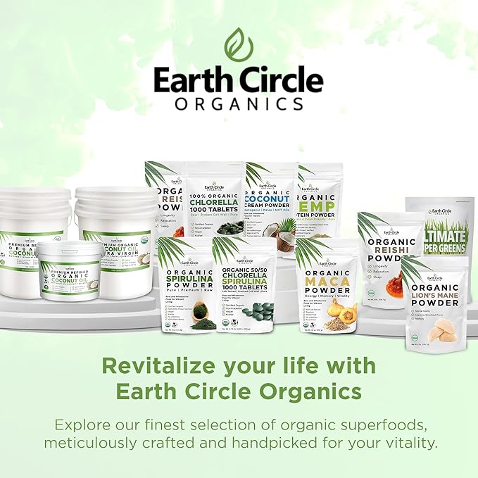 Organic Chlorella Tablets 400 Count | High Potency Superfood | Chlorophyll Pills from 100% Pure Green Algae | Broken Cell Wall for Maximum Absorption | Vegan, Kosher, Non-GMO | 4 Tabs per Day (3-Pack)