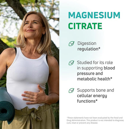 Nutra Mag X3 Triple Magnesium Complex –Super Calm Stress Relief & Cortisol Reducer, Magnesium Aspartate, Citrate & Lactate Formula for Nerve Health & Wellness Best Magnesium Supplement for Women & Men