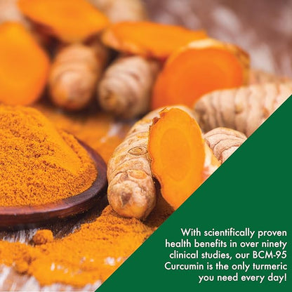 Health Thru Nutrition Curcu-Gel 650mg BCM-95® CurcuGreen Turmeric Curcumin | High Absorption | Healthy Inflammation Response | Clinically Studied | 3rd Party Tested | Non-GMO (Pack of 180)