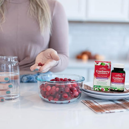 21st Century Cranberry Plus Probiotic Tablets, 60 Count