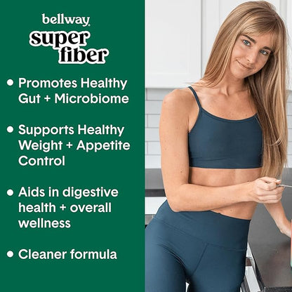 Bellway Super Fiber Powder + Collagen, Strawberry Lemonade Super Fiber + Greens Bundle