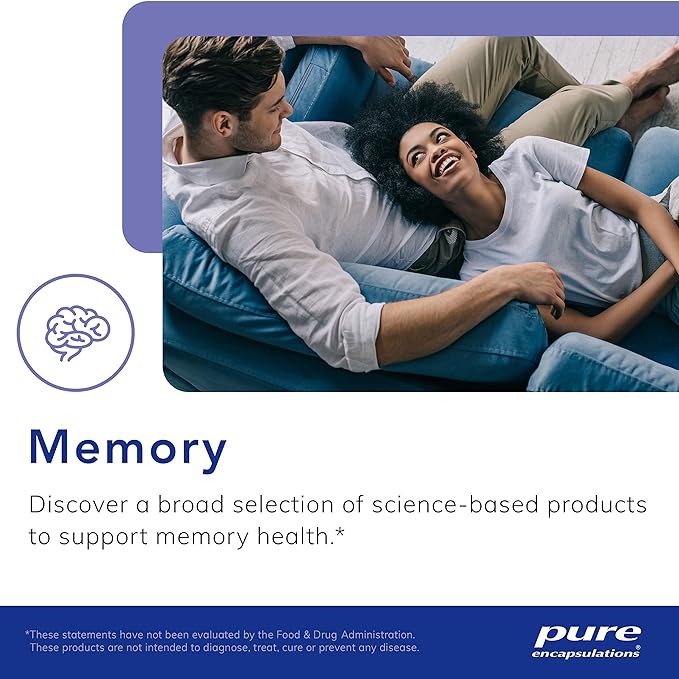 Pure Encapsulations Rapid Mental Energy - Vegan Memory Supplement to Support Brain Health - Ginkgo Biloba Extract, Alpinia Galanga & American Ginseng Extract - Non-GMO & Gluten-Free - 30 Capsules