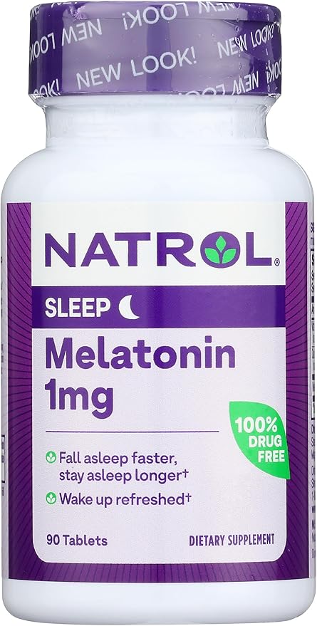Natrol Melatonin Tablets 1mg, 90 Count