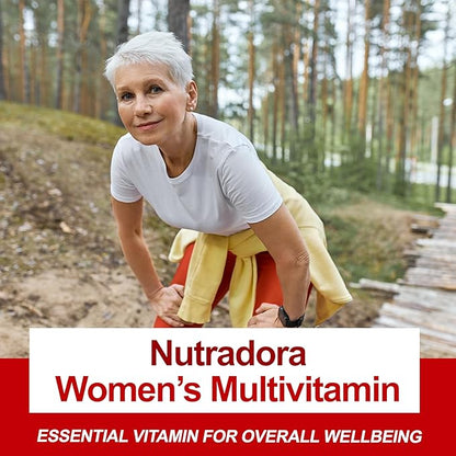 Multivitamin for Women - Womens Multivitamin & Multimineral Supplement for Energy, Mood, Hair, Skin & Nail - Womens Daily Multivitamins A, B, C, D, E, Zinc & More Women's Vitamins Capsules