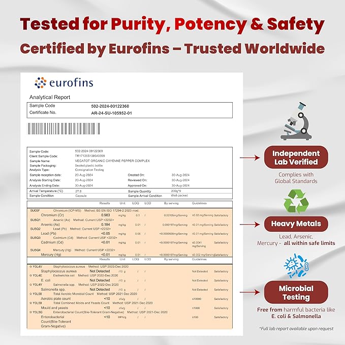 Organic Cayenne Pepper 9IN1 Complex with Cinnamon, Ginger, Turmeric for Overall Health, Immune System, Digestion Wellness (150 Count (Pack of 1))