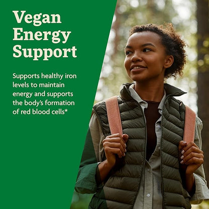 Floradix Floravital Liquid Iron & Vitamins Formula - Liquid Iron Supplement with B Complex Vitamins, Vitamin C & Herbs for Energy Support - Vegan, Gluten-Free, Yeast- Free, Non-GMO - 8.5 Fl Oz