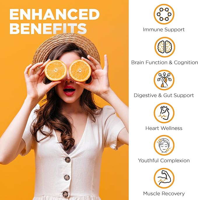 Nutrivein Premium Liposomal Vitamin C Supplement 1650mg - 180 Caps: High-Absorption Vitamin C Capsules for Whole-Body Defenses & Overall Well-Being