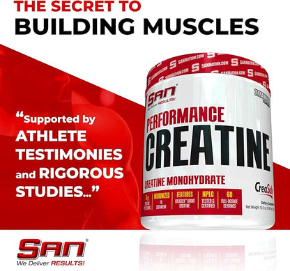 Performance Creatine 600g – Supports Muscle Growth and Athletic Endurance, 120 Servings