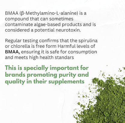Chlorella Capsules Organic 3000 mg - Cracked Cell Wall Blue Green Algae Supplement - Best Natural Detox Cleanse - Plant Vitamins Minerals Chlorophyll Vegan Protein Powder Pills - Made in USA