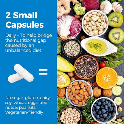 Magnesium Complex Supplement 6 in 1, 1160mg Chelated Magnesium for Max Absorption, Help with Better Sleep, Muscle Relax & Nerve Calm, 120 Vegan Capsules, Non GMO & Gluten Free