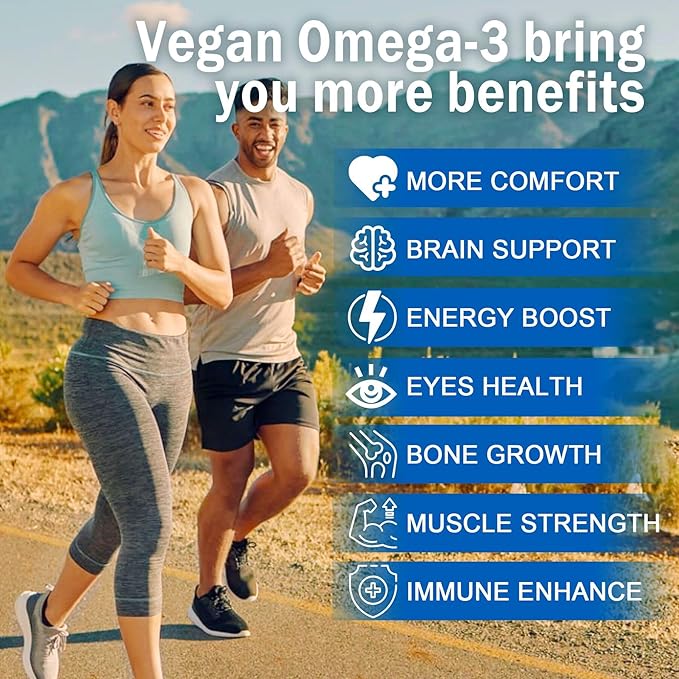 Vegan Omega3 Gummies +Vitamin B1 Gummies