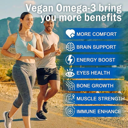 Vegan Omega3 Gummies +Vitamin B1 Gummies
