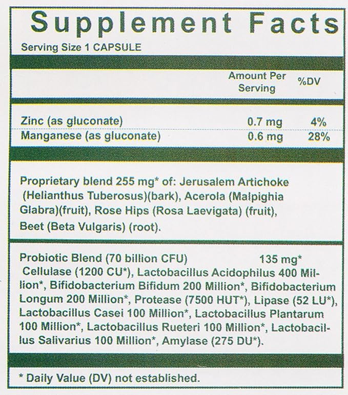 nutri-west Total Probiotics 120 Capsules, 2.4 Ounce