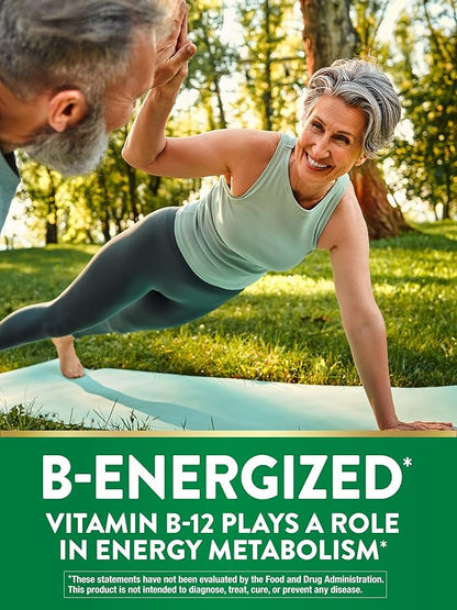 Nature's Truth B12 Vitamin | 500 mcg | 120 Tablets | Vegan, Non-GMO & Gluten Free Supplement