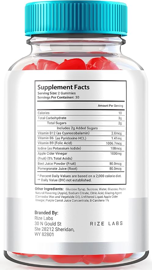 ACV for Keto Health Gummies - 750mg Advanced Weight Loss with Apple Cider Vinegar ACV Supplement for Belly Fat (60 Gummies)