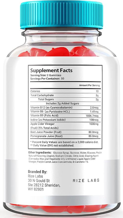 ACV for Keto Health Gummies - 750mg Advanced Weight Loss with Apple Cider Vinegar ACV Supplement for Belly Fat (120 Gummies)