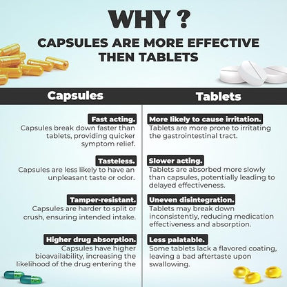 Biovitalia Plant Based Neem 1000mg Capsule for Men & Women | Dietary Supplement | Support Healthy & Promote Detoxification - 60 Vegan Capsules