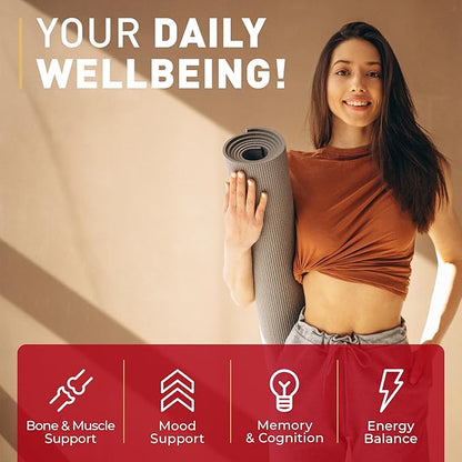 Magnesium Glycinate Gummies for Adults & Kids - 410mg Elemental Magnesium L-Threonate Chewables for Bones & Memory Support, Calm Mood - 2 Month Supply Magnesium Gummies Supplement Complex - 60 pcs