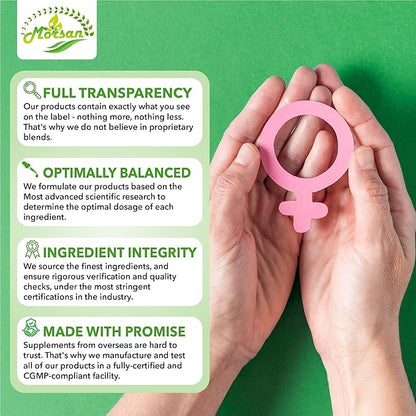 Morsan Shatavari (Asparagus Racemosus) Capsules | Combo Pack of 2 x 60 x 500 mg. Veg. Capsules (2)