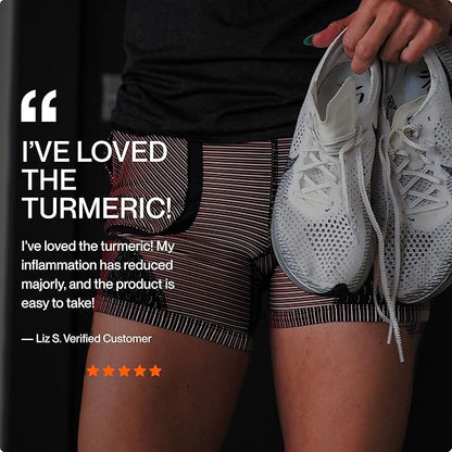 Momentous Turmeric Supplement 1000mg - Natural Antioxidant Turmeric Curcumin for Foundational Health - NSF Certified, Gluten Free, 30 Servings, 60 Capsules