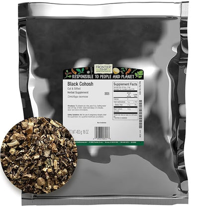 Frontier Co-op Cut and Sifted Wildcrafted Black Cohosh Root 1lb