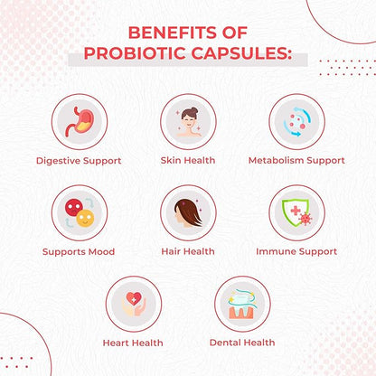 Probiotic Capsules 60 Billion Cfu's & Vitamin K2 (MK7) D3 | 240 Capsules | Free of Top Allergens