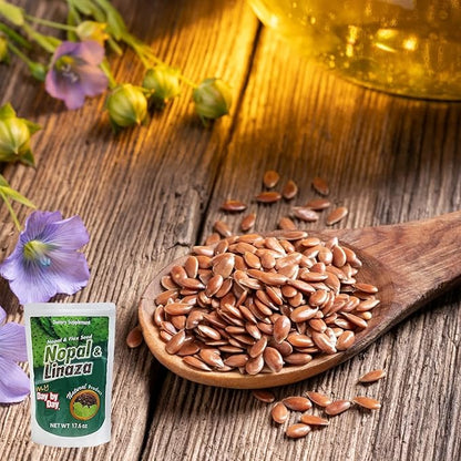 My Day by Day, Nopal and Flax Seed, Natural Fiber, 17.6 Oz, Bag