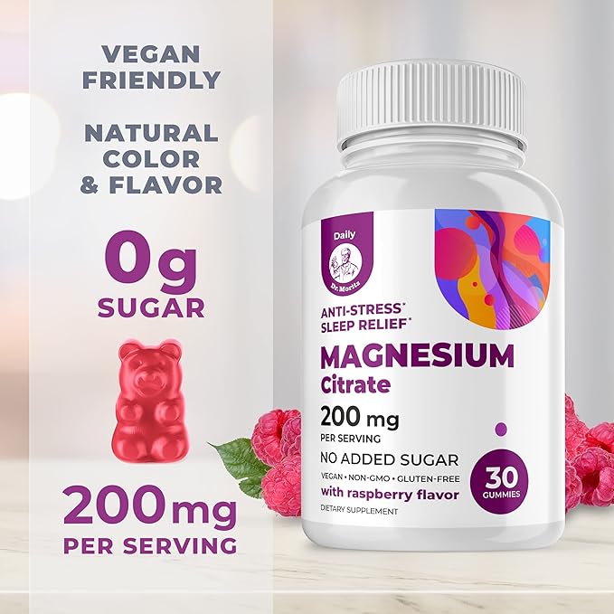 Omega3 Gummies for Kids with Omega 6&9 and Magnesium Gummies - DHA Children Brain Supplement for Heart and Vision Support – No Fish Oil and Gluten Free Immune Health with Sugar-Free Magnesium