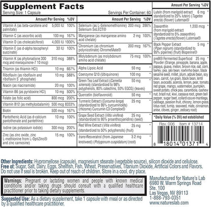 Nature's Lab Gold One Daily Multivitamin + Magnesium Glycinate