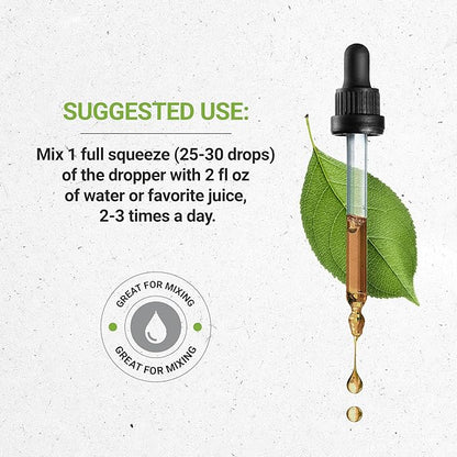 Secrets of the Tribe Chamomile Tincture Alcohol-Free Extract, Chamomile Matricaria Recutita Healthy Digestion/Soothing and Calming Properties 4 OZ