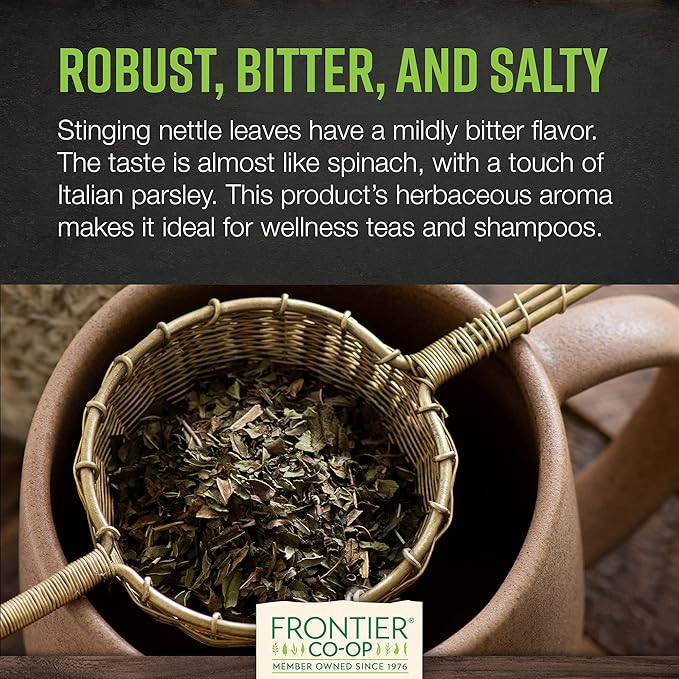 Frontier Co-op Organic Cut and Sifted Stinging Nettle Leaf 1lb