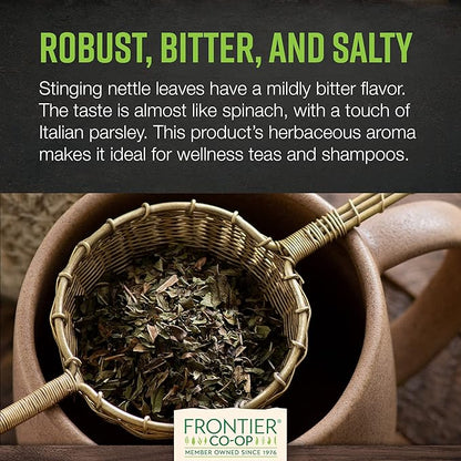 Frontier Co-op Organic Cut and Sifted Stinging Nettle Leaf 1lb