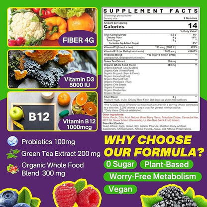 Fiber Gummies for Adults