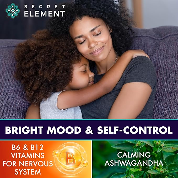 Magnesium Glycinate 500MG Gummies, High Absorption Supplement with Ashwagandha, Beet Root, Vitamin B6, Turmeric & Zinc, Sugar-Free, Vegan, Chews for Men & Women, 60 Gummies, Cherry Flavor