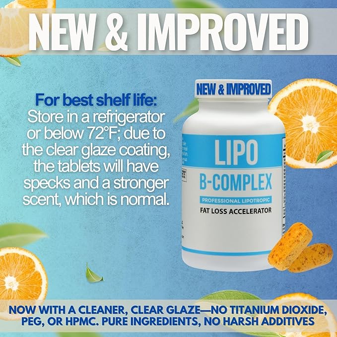 Lipo B-Complex Lipo BC 60 Tablets Manufactured for ES Global Brands