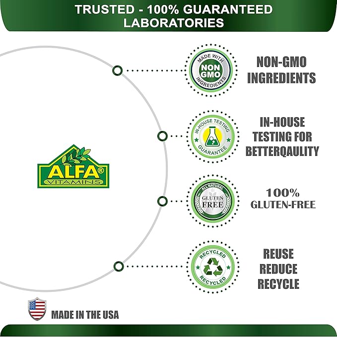 ALFA VITAMINS Noni 1000 Mg 60 Capsules - Tonic for Optimal Functioning of The Body - Antioxidant