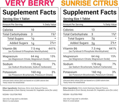Berry & Citrus All Natural Hydration & Kidney Health Supplement to Combat Calcium Oxalate Crystal Formation, 80 Tablets