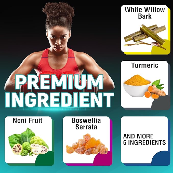 Noni Extract Capsules with Noni, Boswellia, White Willow Bark and More - 150 Capsules for 5 Months Supply