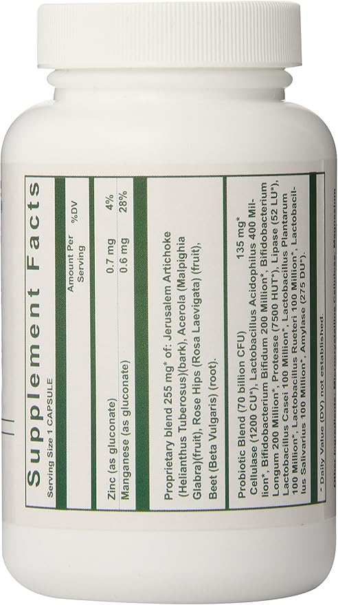 nutri-west Total Probiotics 120 Capsules, 2.4 Ounce