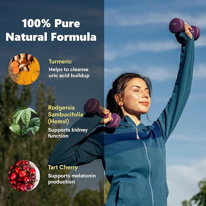 Muscle REx - Joint, Muscle & Nerve Support - Relax Aches & Chronic Discomfort Plant-Based Supplement (60 Capsules)